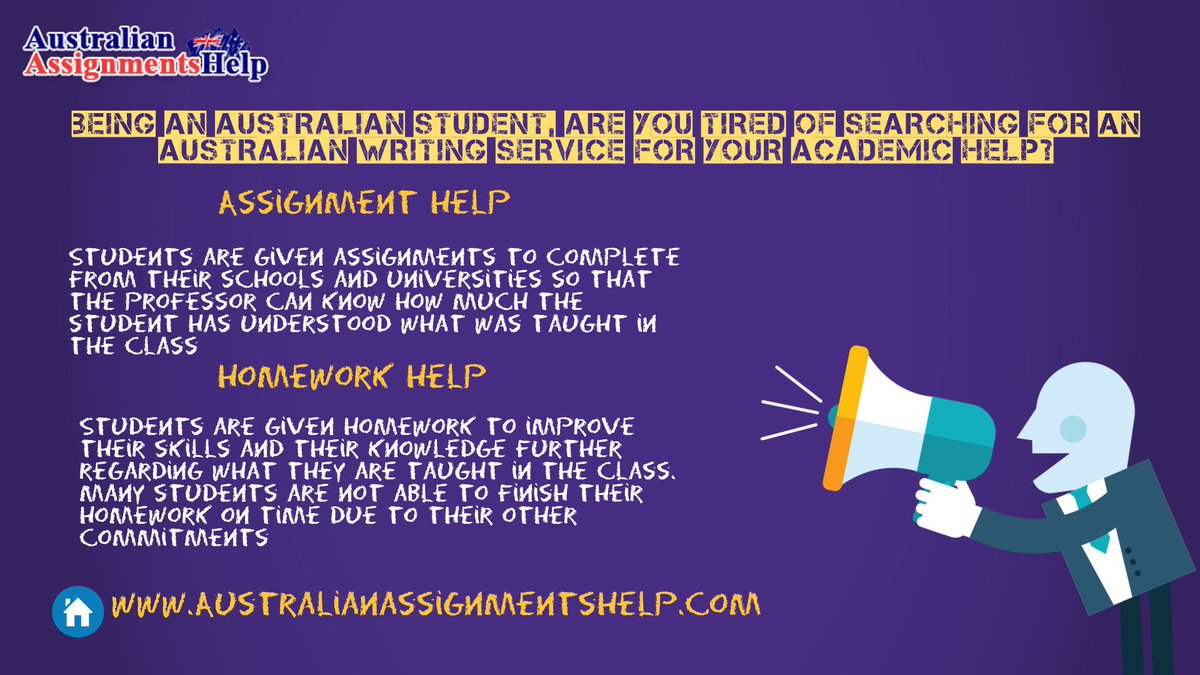 AUSassignments's tweet image. &quot;There are some Homework and Assignment Writing Service in Australia With Payment Security&quot;

#AssignmentHelp #Assignmentwritingservice #HelpWithAssignment #WritingAssignment

Visit : australianassignmentshelp.com