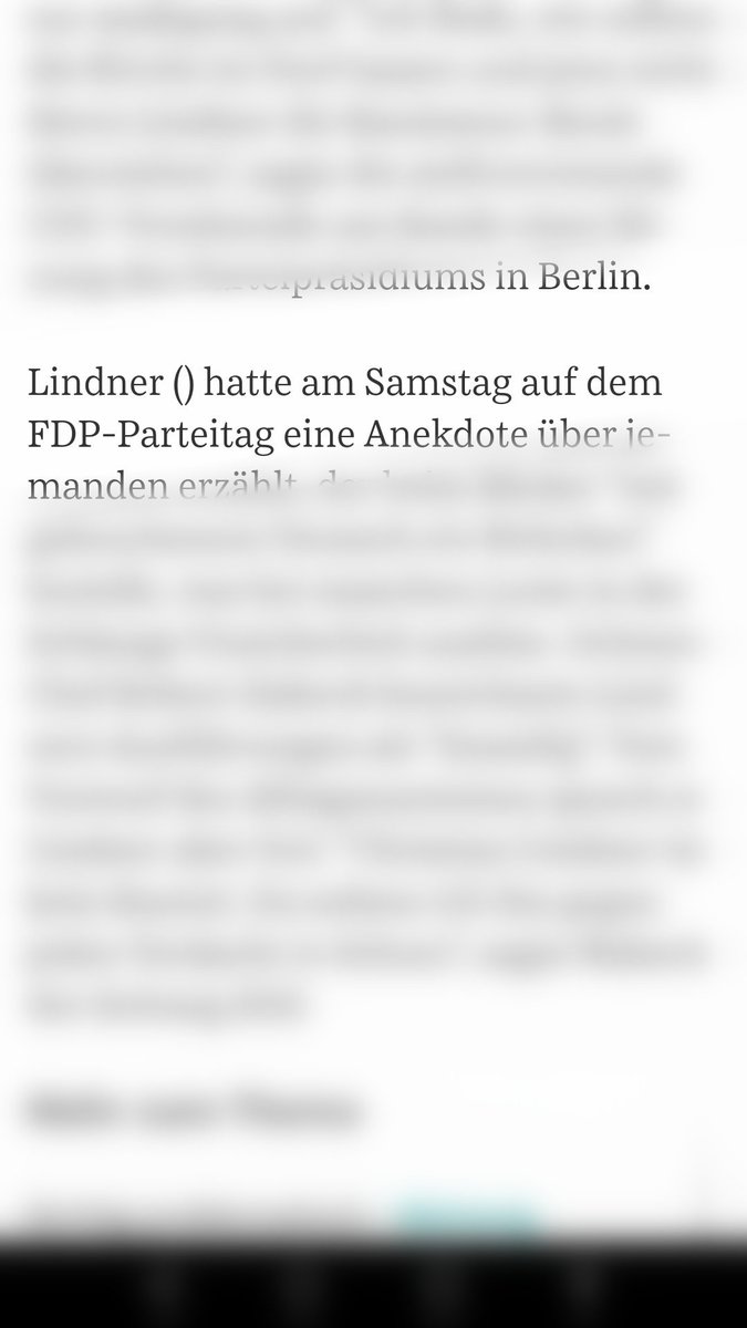 Die leere Klammer hinter <a href="/c_lindner/">Christian Lindner</a> s Namen ist schon etwas gemein, <a href="/SZ/">Süddeutsche Zeitung</a>