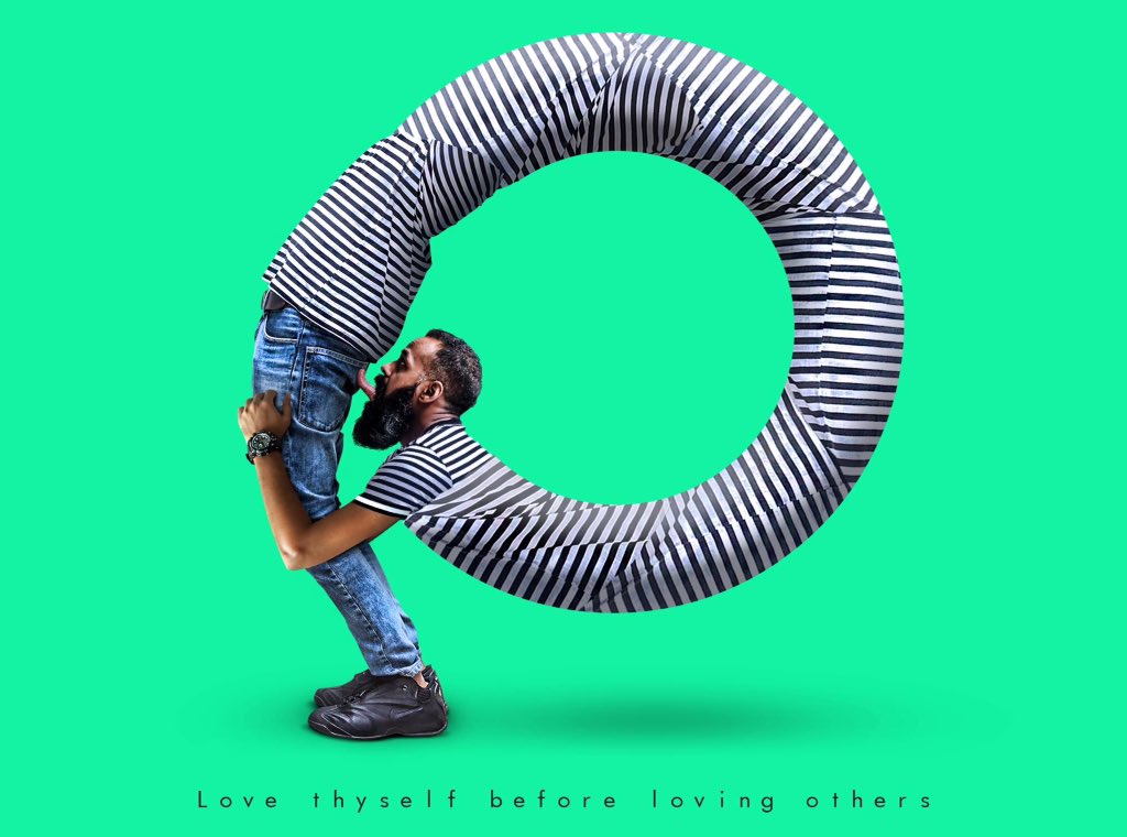 Rokib_visualart's tweet image. Love thyself before loving others