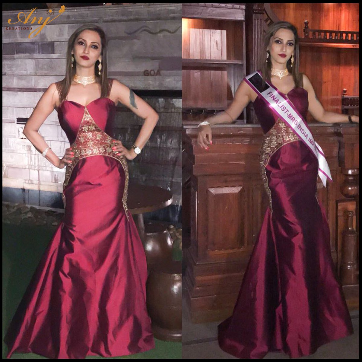 AnjKreations's tweet photo. Mrs India 2018 Finalist Shilpi Bose looks stunning in an #AnjKreations red and gold gown for the Grand Finale at Goa
Visit website at https://t.co/TVz7RaqdwO now.
Contact- +91 7208612777 / +91 8655245999
#TheStyleToast #Maharastra #mrsindia #proudmoment #outfit #indiandesigners https://t.co/cLsdK6boHD