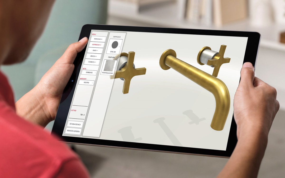 SHOWin3D's tweet photo. Rubinetterie Stella lanciano al Salone del Mobile 2018 il progetto #SimpleTap https://t.co/rABdMlgdxY ...powered by @ShowIn3D https://t.co/HNamPr4Zce