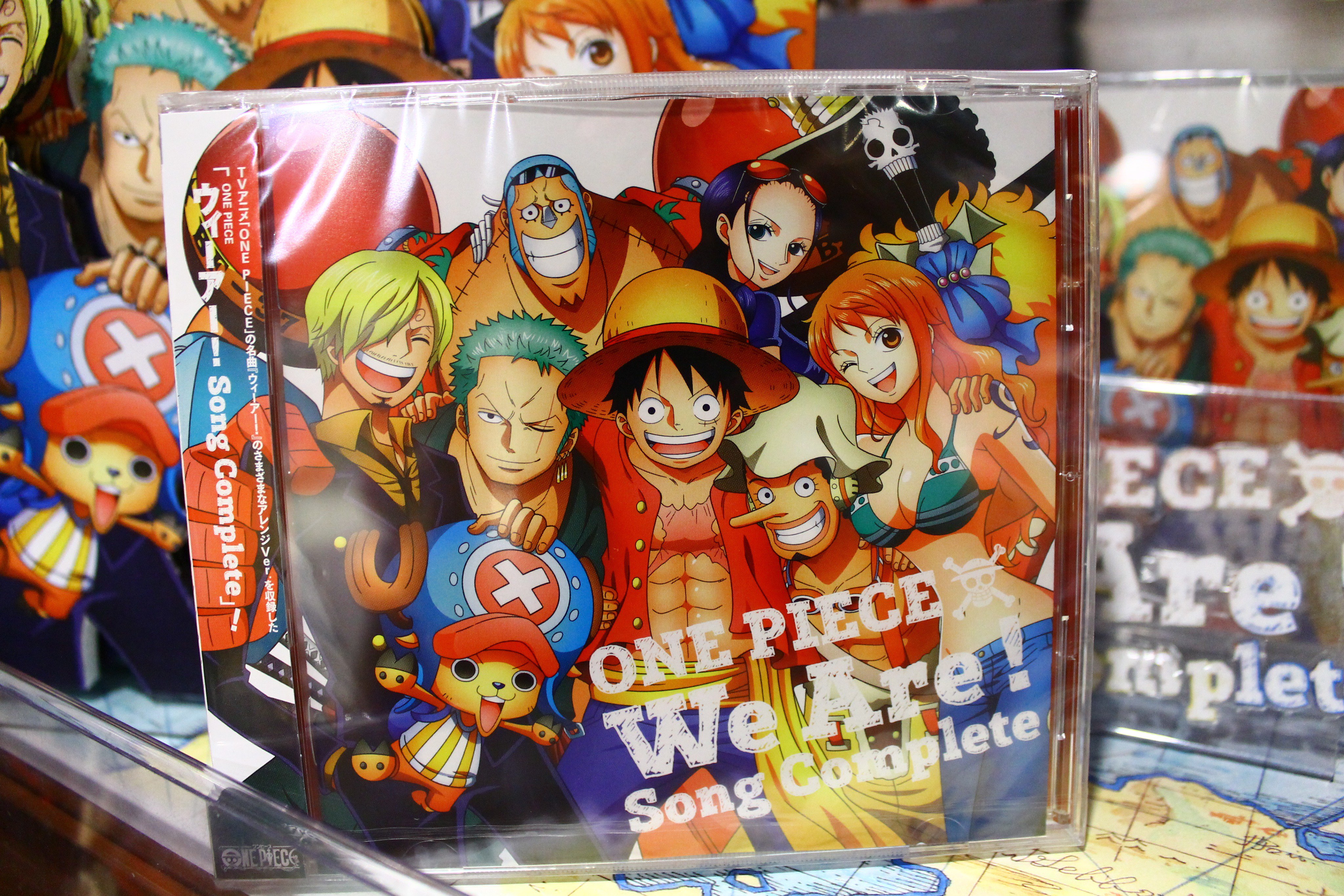 تويتر One Piece麦わらストア渋谷本店 على تويتر おすすめ One Piece ウィーアー Song Complete 3 000円 税 好評発売中 麦わらストア Onepiece T Co Gnqocutjnr
