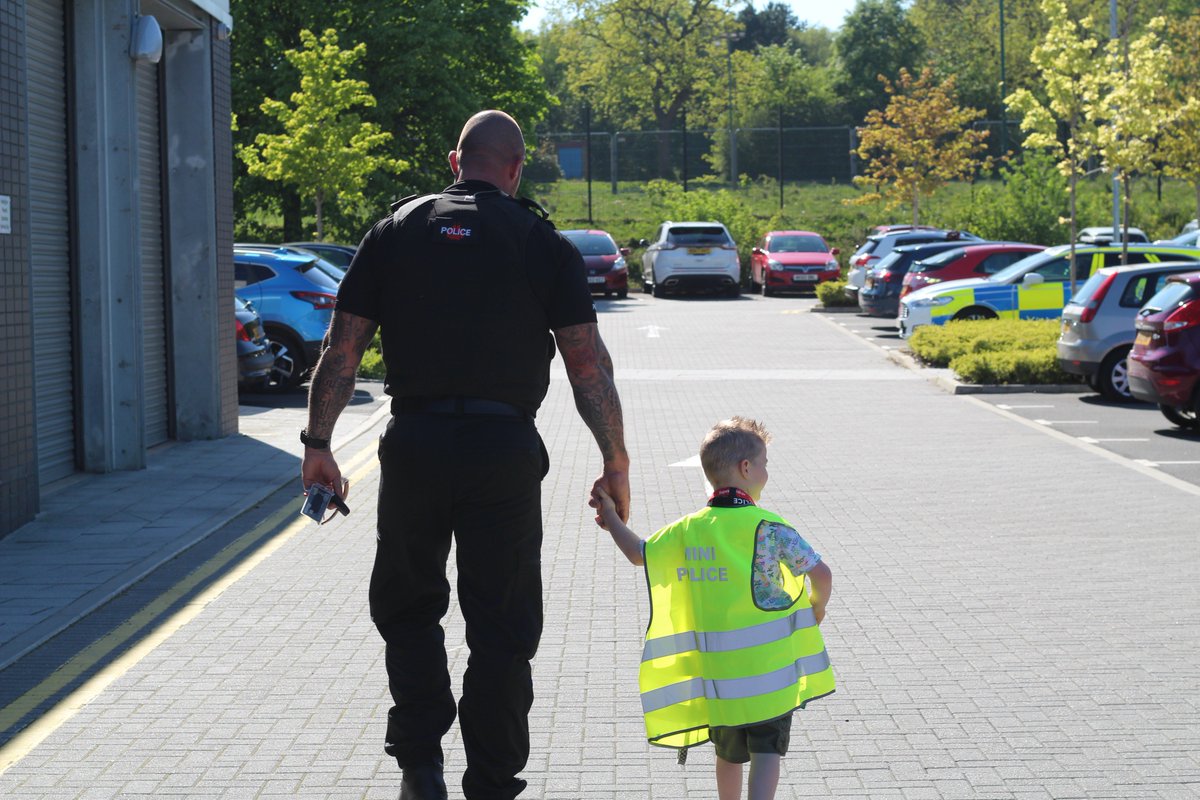 DurhamPolice's tweet photo. YOUNG Interceptors fan given a day to remember 
https://t.co/flWrZvtYo5 https://t.co/1S9pJfixFZ