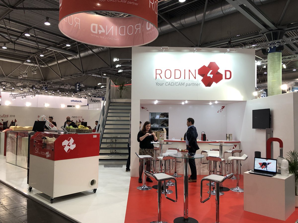 Rodin4d's tweet photo. We are there ... OTWorld 2018 here we go! Come and meet Victor the robot. https://t.co/jUUmIdJto4 #otworld2018 #OTWorld18 #rodin4d https://t.co/ob1uCRhAp3