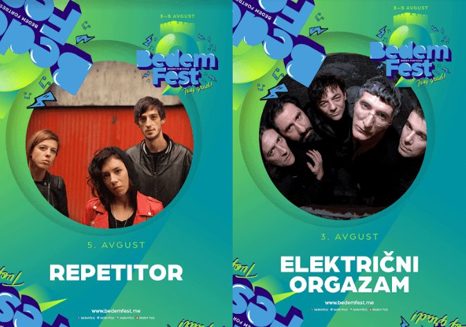 TreciSvijet's tweet photo. Električni Orgazam i Repetitor nova imena devetog Bedem festa “Tvoj grad” @ElektricniO @repetitor_bg @BedemFest #bedemfest https://t.co/XjBdLbCtLL https://t.co/CQjw26MoAD