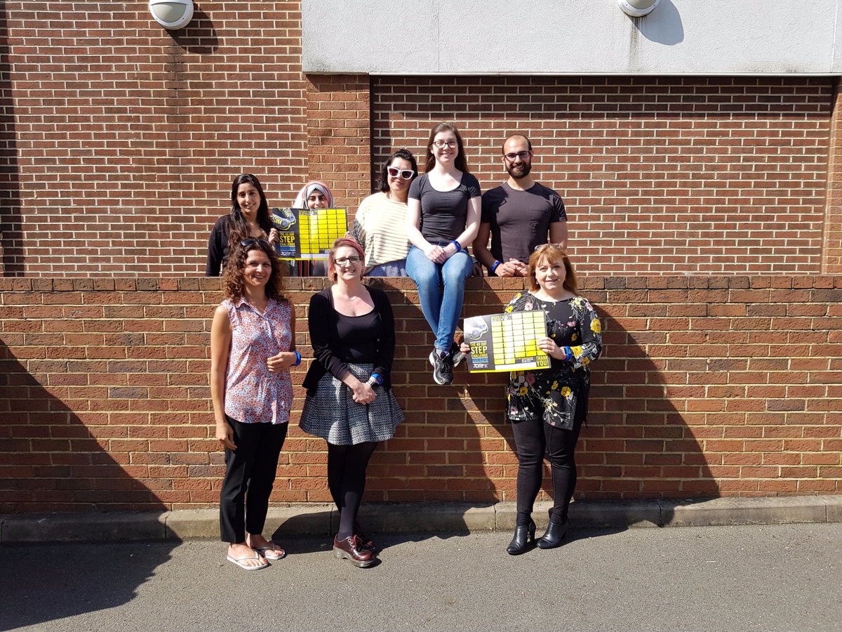 FireKite_tweets's tweet photo. Here are a few of our Maidenhead team members ready for the #40daystepchallenge @JDRFUK https://t.co/bEJdyPby90