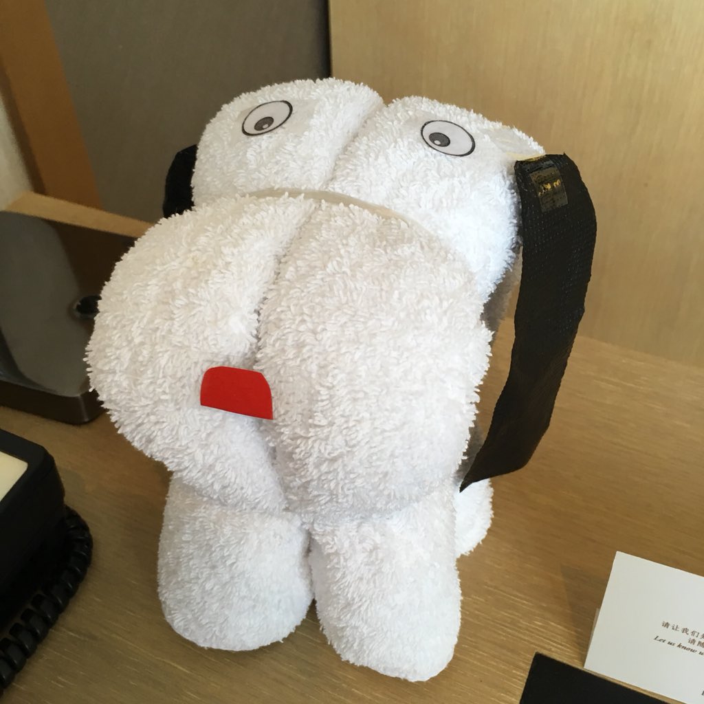 河野外相も思わずツイート かわいい動物から謎の生物まで ホテルの癒されるタオルアートまとめ Togetter 河野外相も思わずツイート かわいい動物から謎の生物まで ホテルの癒されるタオルアートまとめ Togetter