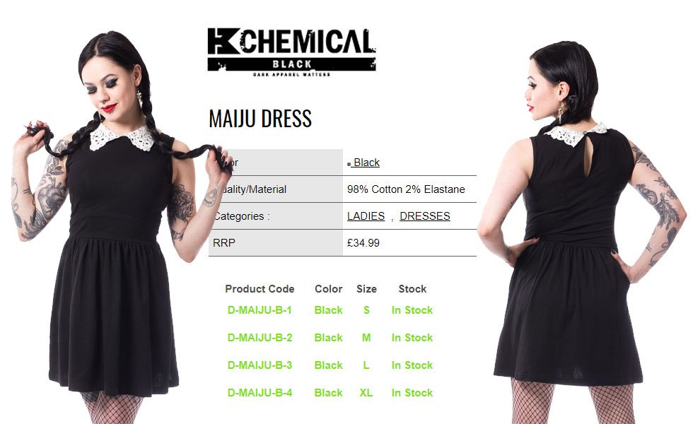 FourleafClothin's tweet photo. Exclusive Offer - Chemical Black Maiju Dress - Reduced For 24 Hours Only! - https://t.co/SQHtpHrCvI https://t.co/LgQJADOZVm