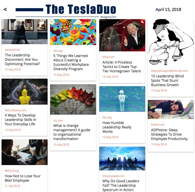 TeslaDuo's tweet photo. Check out this awesome selection from The TeslaDuo Magazine. Striving always to share splendid articles with you ☞ https://t.co/lu6lAvw7zi #Career #HR #TalentManagement #TeslaDuo #TeslaDuoGroup #TeslaDuoThoughts https://t.co/TQ37ZZS3Cg