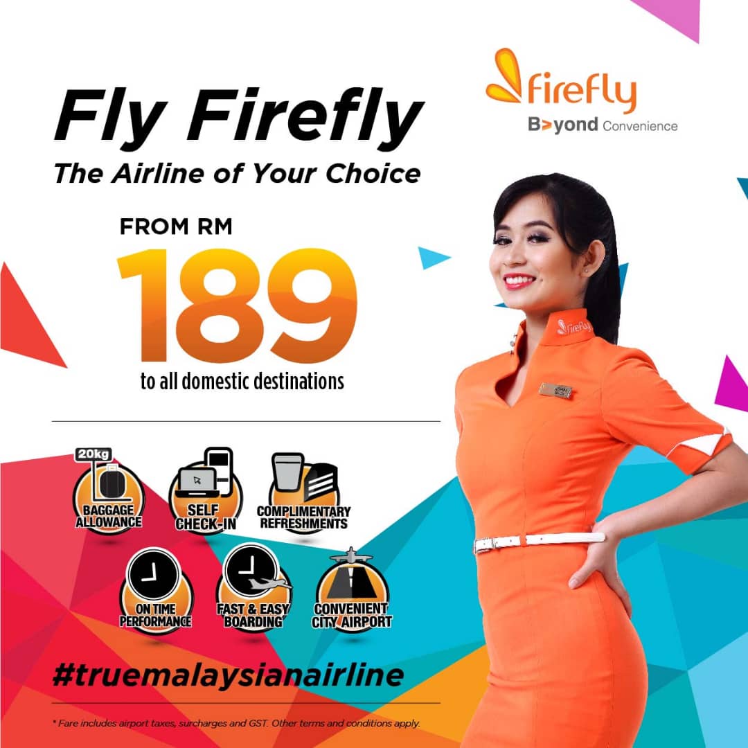 FireflyAirlines's tweet photo. Fly Firefly now to experience our exclusive benefits that you won’t get anywhere else! Visit https://t.co/r8dqmywo6u now to book! #FlyFY #FlyFirefly #TrueMalaysianAirline https://t.co/rWX5ItKNsV