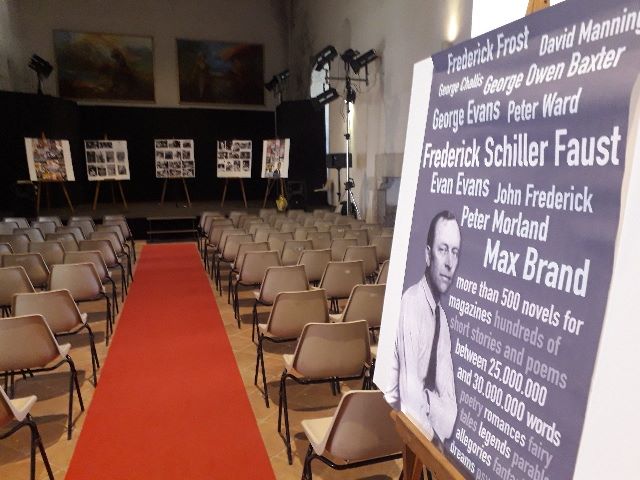 MinturnoScauri's tweet photo. Stephen King ottobre 2017 "Da giovane la mia testa era affollata di pensieri come succede in una sala cinematografica.... immagino che sia successo la stessa cosa a Frederick Schiller Faust meglio conosciuto come Max Brand (e ancor più noto come il creatore del Dottor Kildare)" https://t.co/y4YhvMuZoy