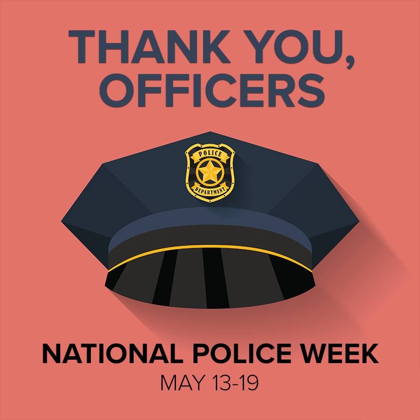 LizaLLucas's tweet photo. It's #NationalPoliceWeek and today marks #PeaceOfficersMemorialDay, remembering those who've given the ultimate sacrifice. #MorningRushATL https://t.co/6nntShBPTh