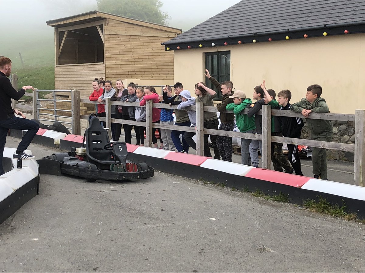 CymraegHawthorn's tweet photo. Go karting next on the agenda. Ceirt modur nesaf i grลตp Oren. @HawthornHighSch #HHSTransition #HHScluster #Llangrannog https://t.co/lvVG3ROM1j