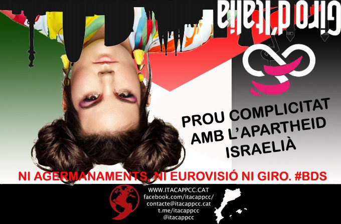 ⚠️ Prou complicitat amb l'apartheid israelià! 🔥🇮🇱🔥 #FreePalestine <a href="/itacappcc/">Ítaca</a>