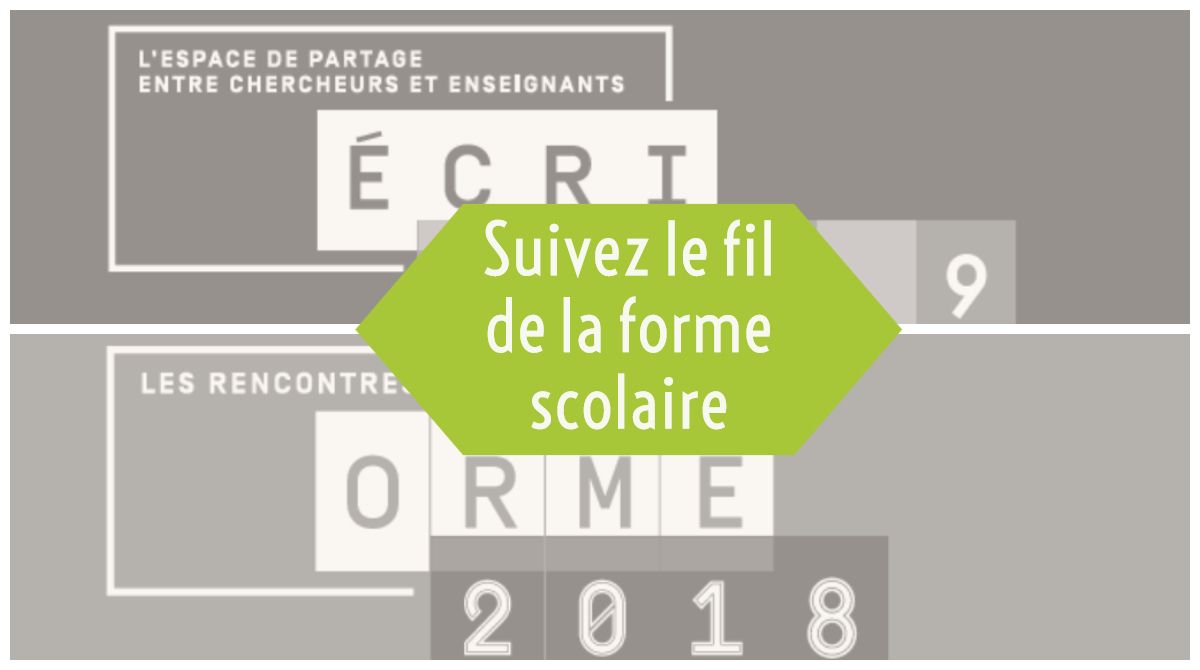 ORME2's tweet photo. D'#ecriTech9 à #Orme2018, suivez le fil de la #FormeScolaire !
Quelques liens pour revenir sur les échanges du colloque, qui s'est tenu à Nice les 4 et 5 avril derniers, et préparer vos Rencontres, les 30 et 31 mai prochains !
https://t.co/pX303jeZn7 https://t.co/3kZXcj8ldH