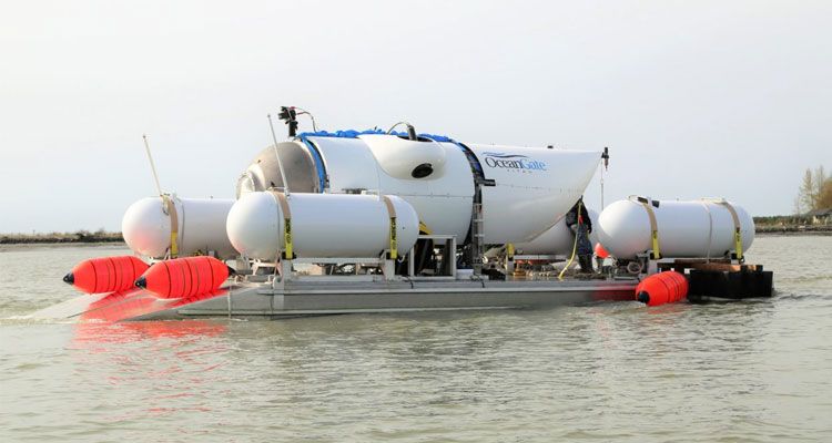 JDComposite's tweet photo. Le submersible d'OceanGate pourrait atteindre le Titanic https://t.co/BC3BnQ4EJL https://t.co/nxHiC0sYGx