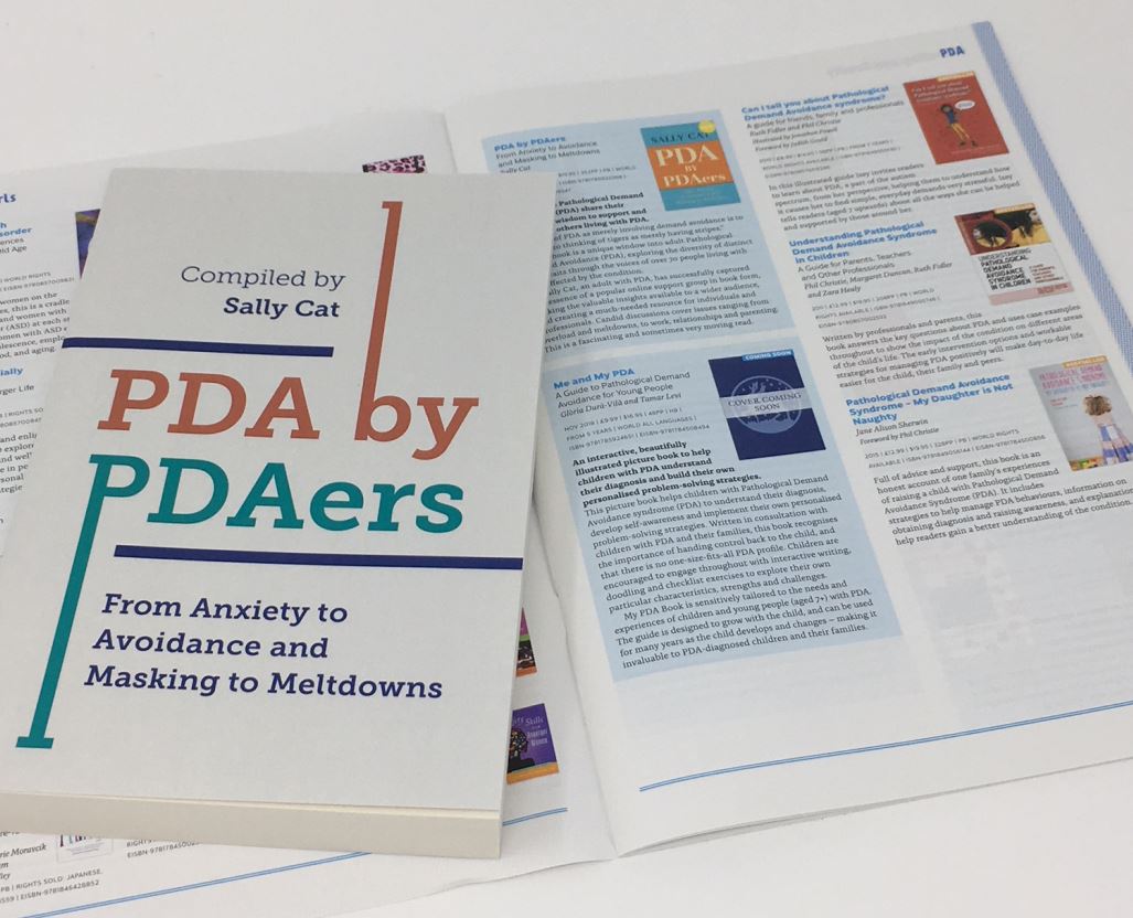 JKPAutism's tweet photo. It's arrived in the office! 
You can read the first book BY and FOR adults with #PDA, compiled by Sally Cat from comments, images &amp; discussions in a popular online support group.
https://t.co/Zk3WUEjcCh 

#pdaday #positivepda #pdabypdaers #autism #jkpautism #sallycat #pdaaction https://t.co/7EGWPJfkKI