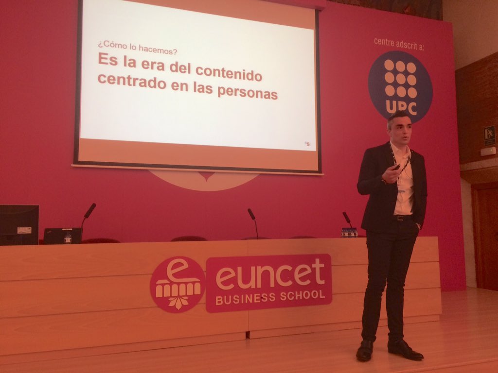 CarlesArgemi's tweet image. Es la era del #contenido centrado en las personas @XaviGasso @euncet #euncetdigitalday. El contenido de #calidad es el rey @BancoSabadell