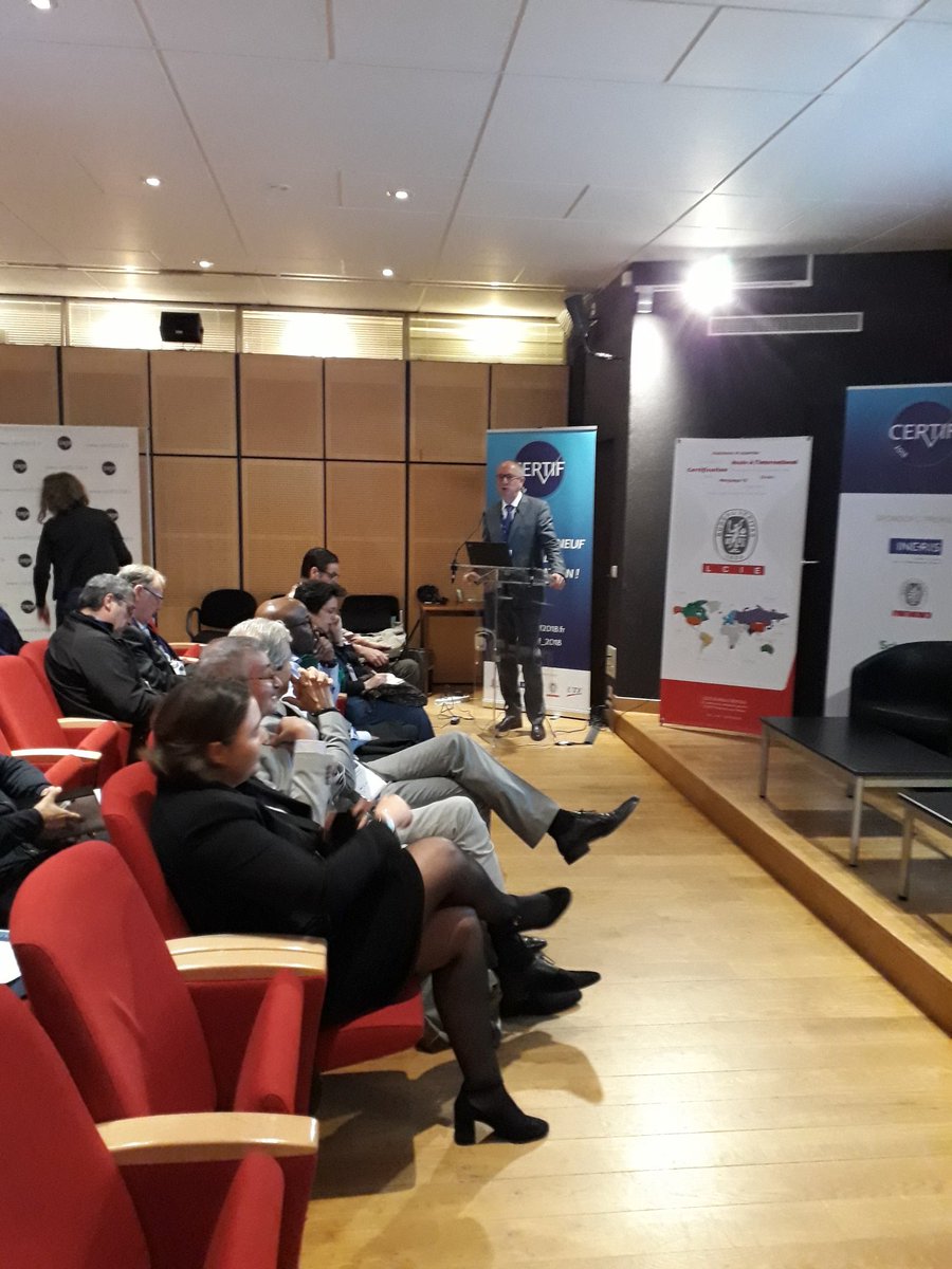 Les travaux de #certif2018 se déroulent depuis ce matin à <a href="/Espace_Hamelin/">Espace Hamelin</a> ! #enjeux #certification #conformite #conference