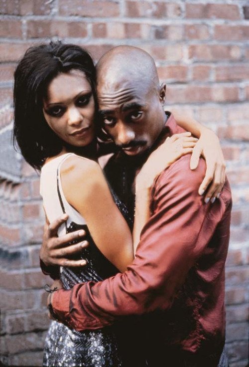BackIILife90s's tweet photo. Thandie Newton and Tupac Shakur on the set of “Gridlock’d”, circa 1996. https://t.co/dccToAT70h