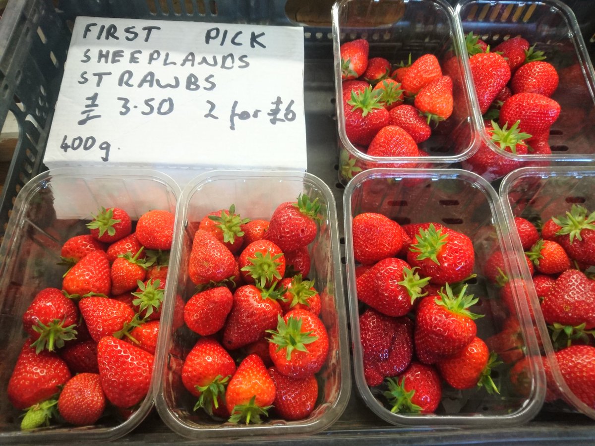 Absolutely sensational summer strawberries now available from out Farm Shop! These best-of-the-best berries come from Sheeplands Farm and have less than a mile to travel to get here!

#tasty #sustainable #strawberries