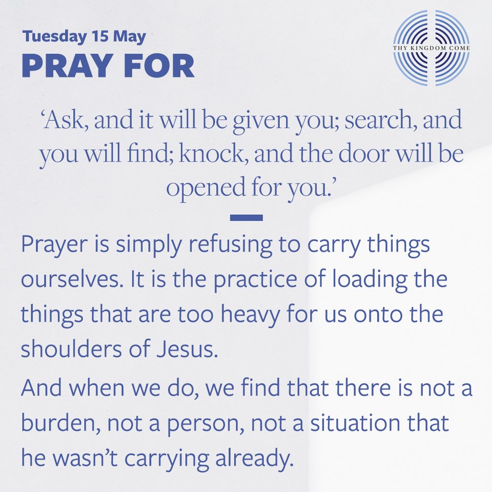 MethodistGB's tweet image. Day 6 of #ThyKingdomCome The theme is #PrayFor 
#Pledge2Pray
