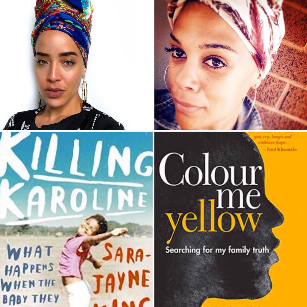thisisSJKing's tweet photo. Join me @FranLitFest on Saturday 19th 14:30 for ‘Forgotten, but not gone’ with Thuli Nhlapo (Alan Paton shortlist non-fiction 2018 #ColourMeYellow) in convo with the phenomenal @DanielleBowler Book via @webticketsSA #flf2018 https://t.co/bZQ200sB94