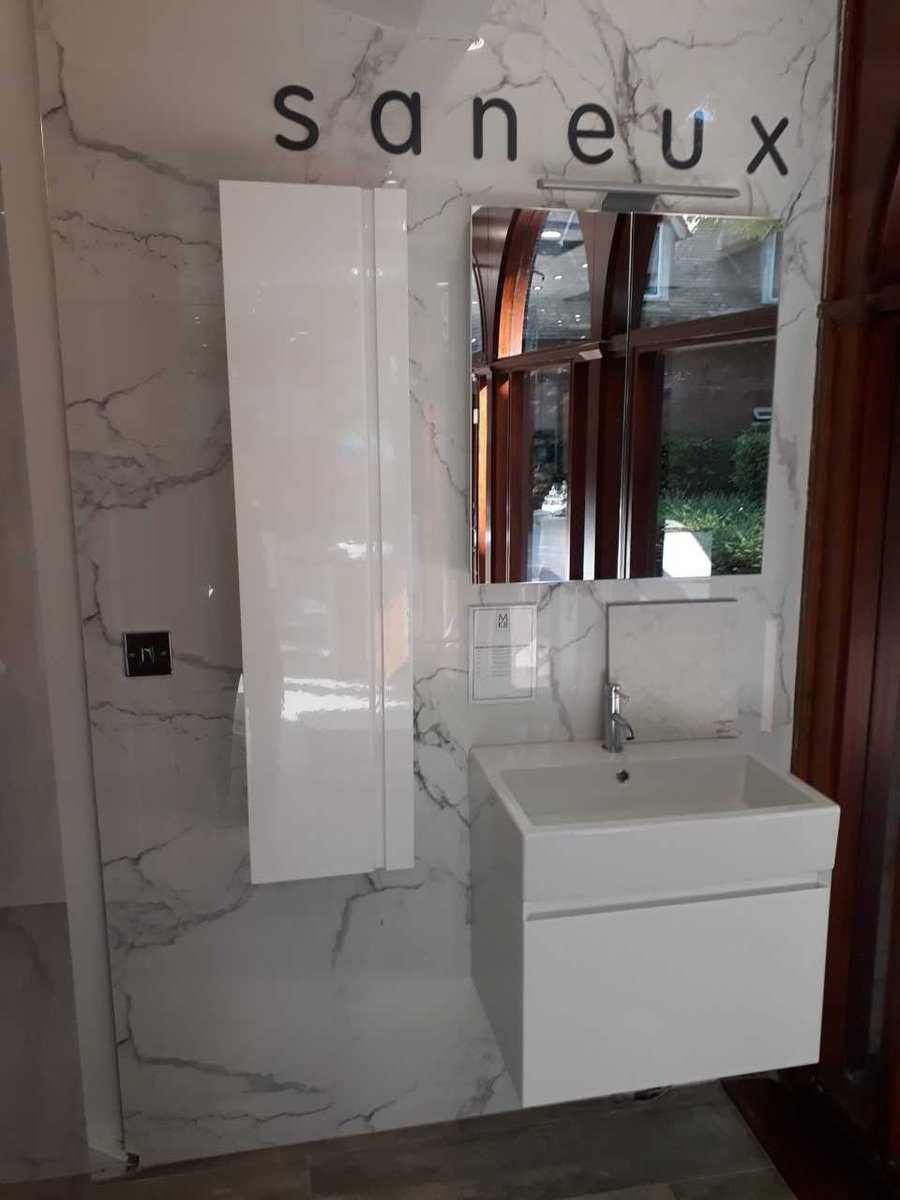 Luxury bathroom furniture, Sanitaryware and Accessories from @saneux_uk available here at MKB designs! #interiors #bathrooms #kitchens #marlow