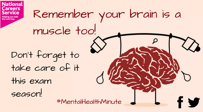 NationalCareers's tweet photo. We're supporting #MentalHealthMinute!

#Exams can be a stressful time; remember, there are always those ready to help!

Contact @NationalCareers 8am-10pm any day to talk about revision and exams and speak with @SupportLine3 and @MindCharity for support!

https://t.co/FMAgPbxDsu https://t.co/GbVgJuf24F