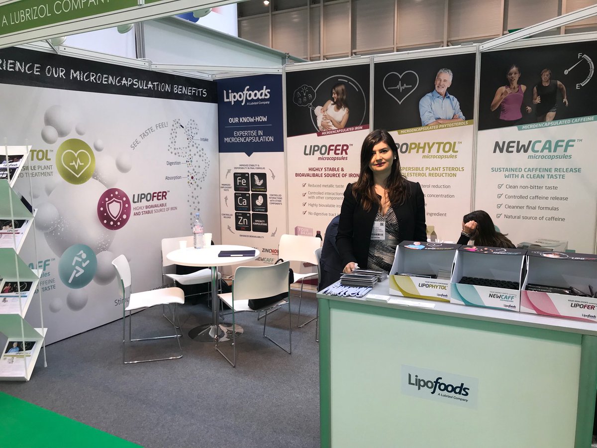 Lipofoods's tweet image. Join us @VitafoodsEurope #vfe18 booth F189 and stimulate your senses with our #microencapsulated #branded ingredients #Lipofer #newcaff #lipophytol