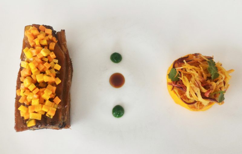 Le Jarret de Veau et sa déclinaison de Carottes blog.lestresoms.com/2018/05/15/jar…