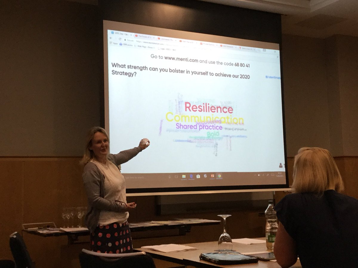 OTDTProfDev's tweet photo. Communication is a strength to achieve our 2020 strategy #SPCC2018 https://t.co/9M5DuyI2Dy