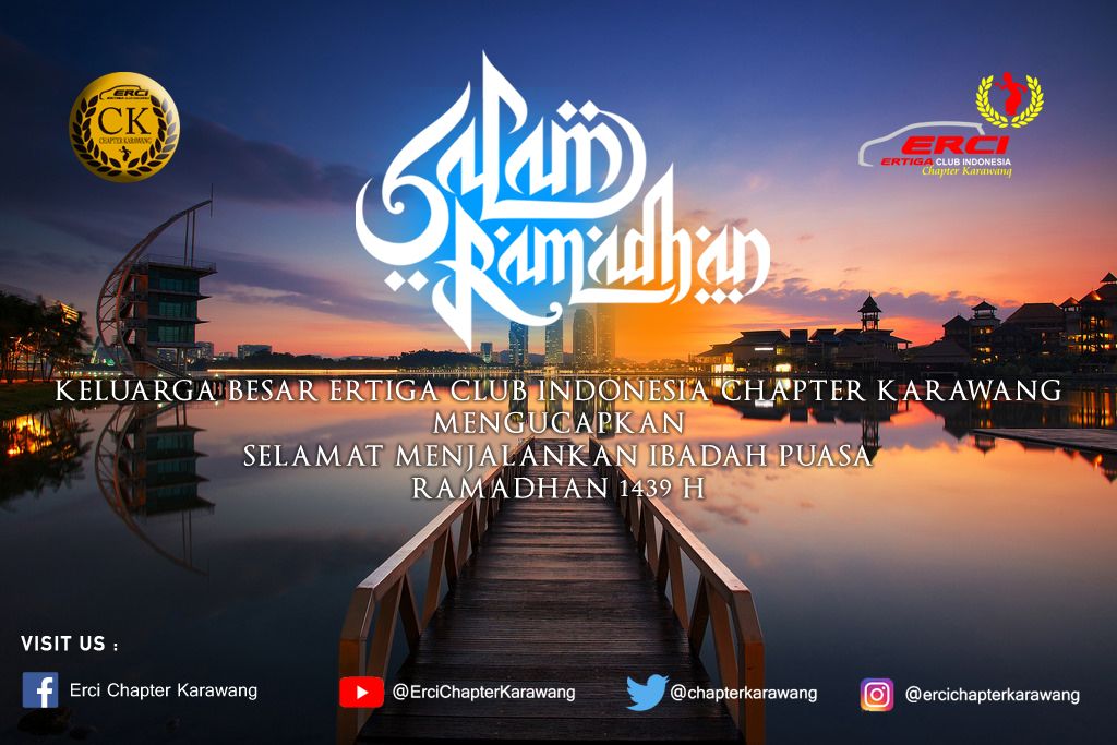 Marhaban ya ramadhan
#mudik2018
#Ramadhan2018 
#ErciCK
#ErciChapterKarawang
#ErtigaClubIndonesia
#ThinkErciThinkSafety
#BrotherHoodNoLimit
