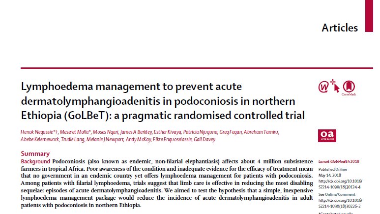 STU's Director @greginkenya  proud 2b an author on @LancetGH study led by @davey_gail w colleagues from Ethiopia, Kenya & UK. See  PR from @BSMSMedSchool at bsms.ac.uk/about/news/201…  Funding from Joint Global Health Trials scheme (@wellcometrust @DFID_UK @The_MRC) @SwanseaMedicine