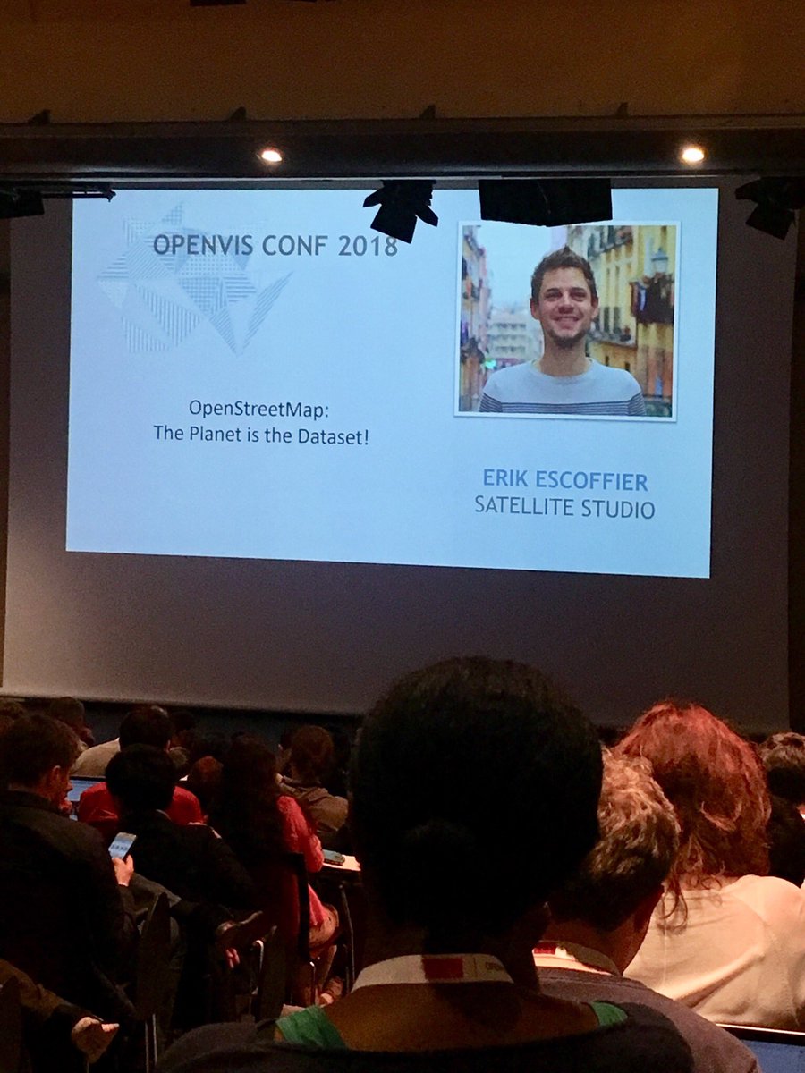 EMLYON's tweet photo. Welcome to Erik Escoffier, an engineer specialised in interactive maps. He is the cofounder of https://t.co/q8H3PTkOFw, a mapping and visualisation studio creating uncoventional interactive experiences! @nerik 

#openvis #openvisconf #dataviz https://t.co/VWOLa04Sg4