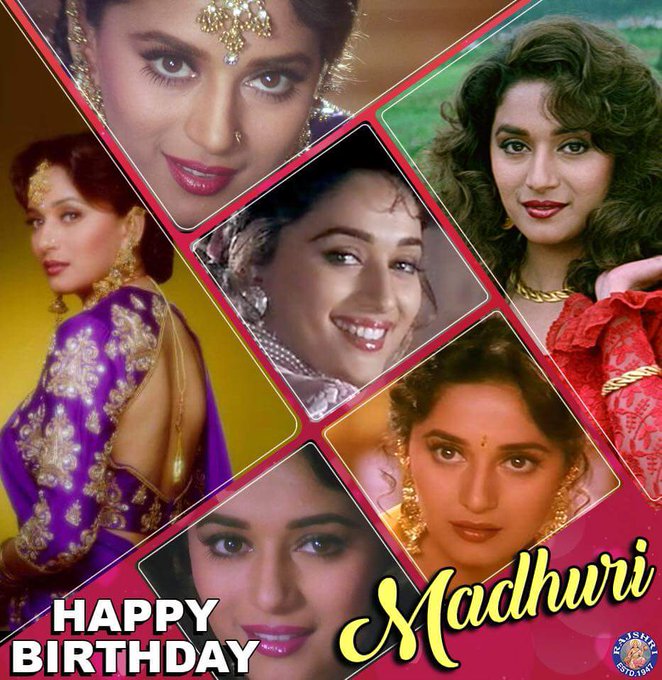  Wishing Madhuri Dixit - Nene aka Nisha a very Happy Birthday ma\am.... 