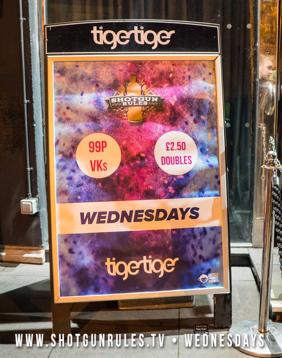 💃🏻🔥🙌🏼Shotgun Rules🙌🏼🔥💃🏻
▪️◾️16.05.18 ◾️▪️
◼️▪️Tiger Cardiff ▪️◾️
▪️◾️£2.50 doubles ▪️◾️▪️
FREE VIP? 📲07377385085 
#welovewedbesdays