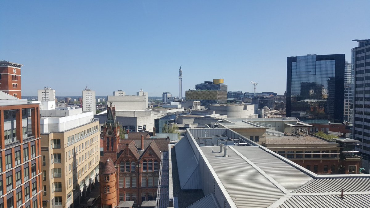 Nice day, great view! #Birmingham #proud