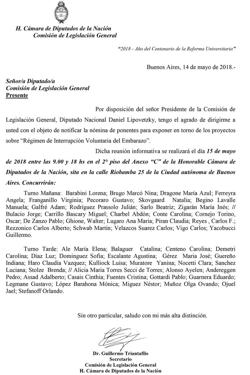 BrendaBrecher's tweet photo. #Aborto 10mo plenario de comisiones para debatir los proyectos sobre despenalización en  #Diputados Entre los 40 oradores de hoy: Beatriz Sarlo, Luisa Kuliok, Virginia Franganillo, Integrantes de #SocorristasEnRed , @ClaudiaPiran ,  @gustavopecoraro Desde 9,30hs #AbortoLegalYa https://t.co/m8vy39ysDS