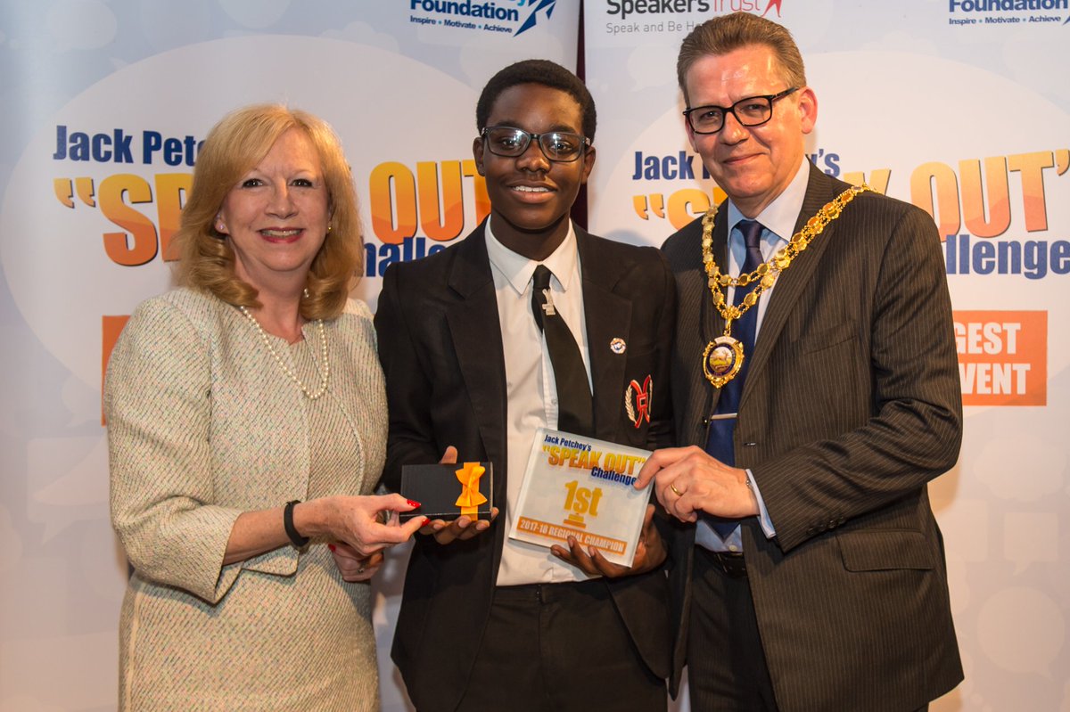 Congratulations to Josh Tedeku, the #JPSpeakOut Champion 2018. It was a brilliant event with all the speeches being inspiring and articulate!!