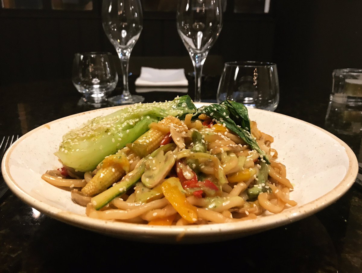 Did someone say something about National Vegetarian Week? #SwanStafford #WDYT #Stafford #Vegetarian #NationalVegetarianWeek #Vegan #Noodles #Brasserie