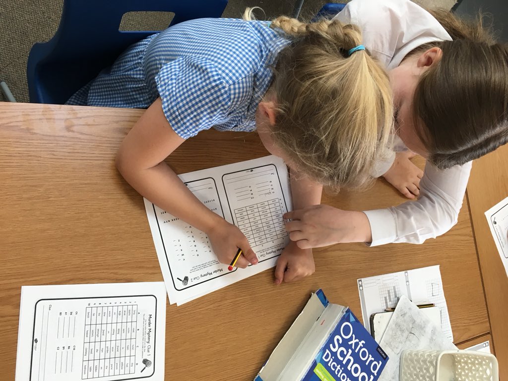 SimpsonsEagles's tweet photo. In order to solve a fictional murder case, we’ve paired up to solve problems and clues including a range of mathematic skills including translation and more coordinates. 💡 🕵️‍♂️🕵️‍♀️ @SimpsonsLane https://t.co/QNAfVluTET
