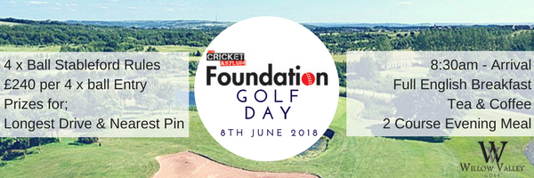 cricketasylum's tweet photo. 🚨***GOLF DAY***🚨
@TCA_Foundation Charity #Golf day ⛳️
📅 08.06.18
📍@WillowValleyGC with #teams available from just £240 inc. breakfast and evening meal! #TCAGolfDay 

To Book:
📧 kate.turner@tcafoundation.org 
📞 07577 755437 https://t.co/ZEMXIe5IyB