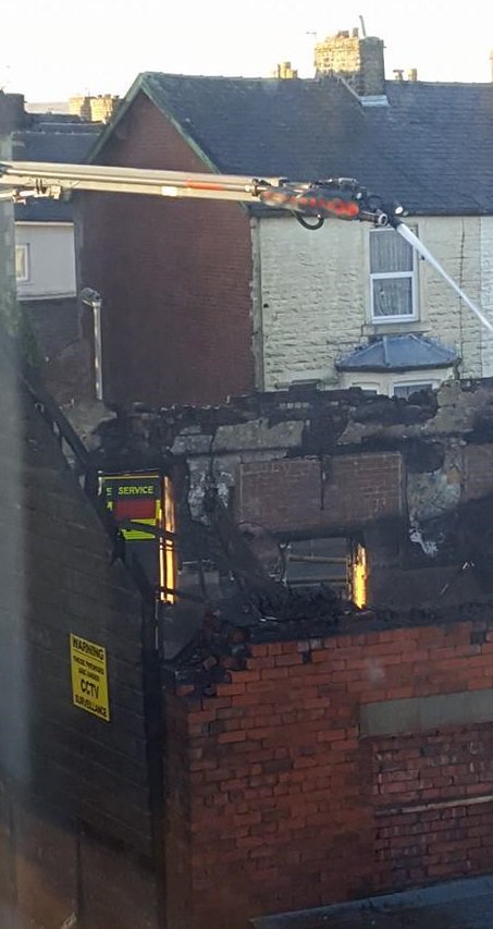 This Haslingden Warehouse was destroyed by Fire last night. 
If you own occupied or unoccupied property check the #Fire #Insurance #cover is sufficient

Call <a href="/jamestricketts/">Tricketts Insurance</a> on 01706 212231 for a free no obligation quote.