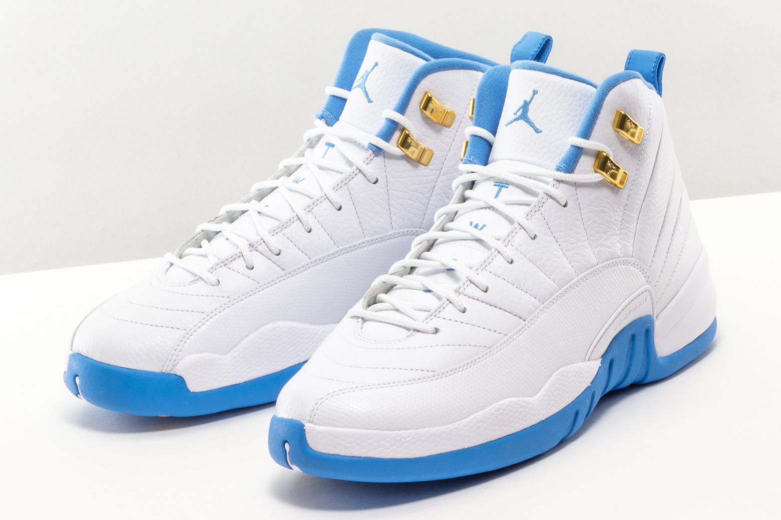 Blue and white 12s 2018 hotsell