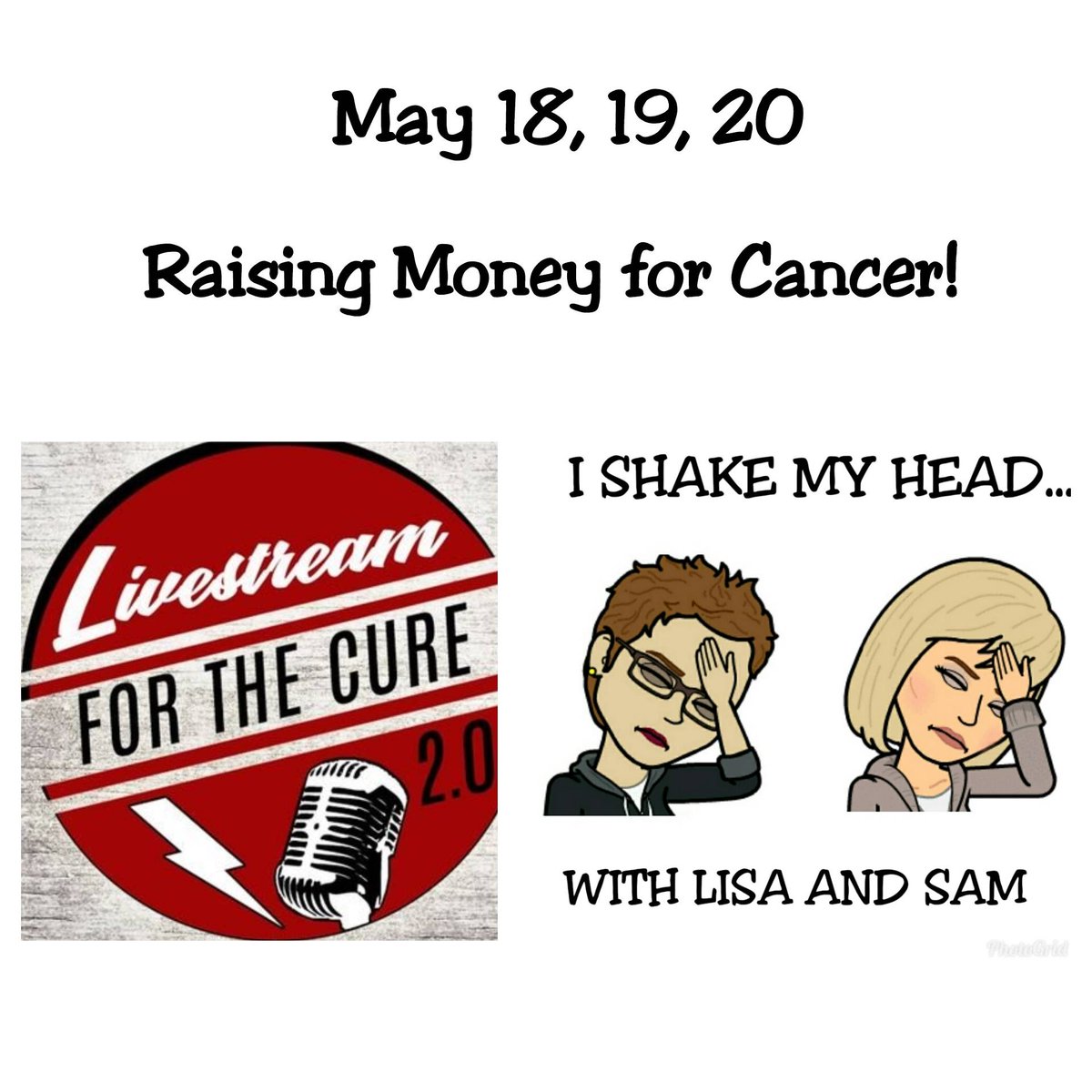 I Shake My Head with Lisa and Sam tweet media