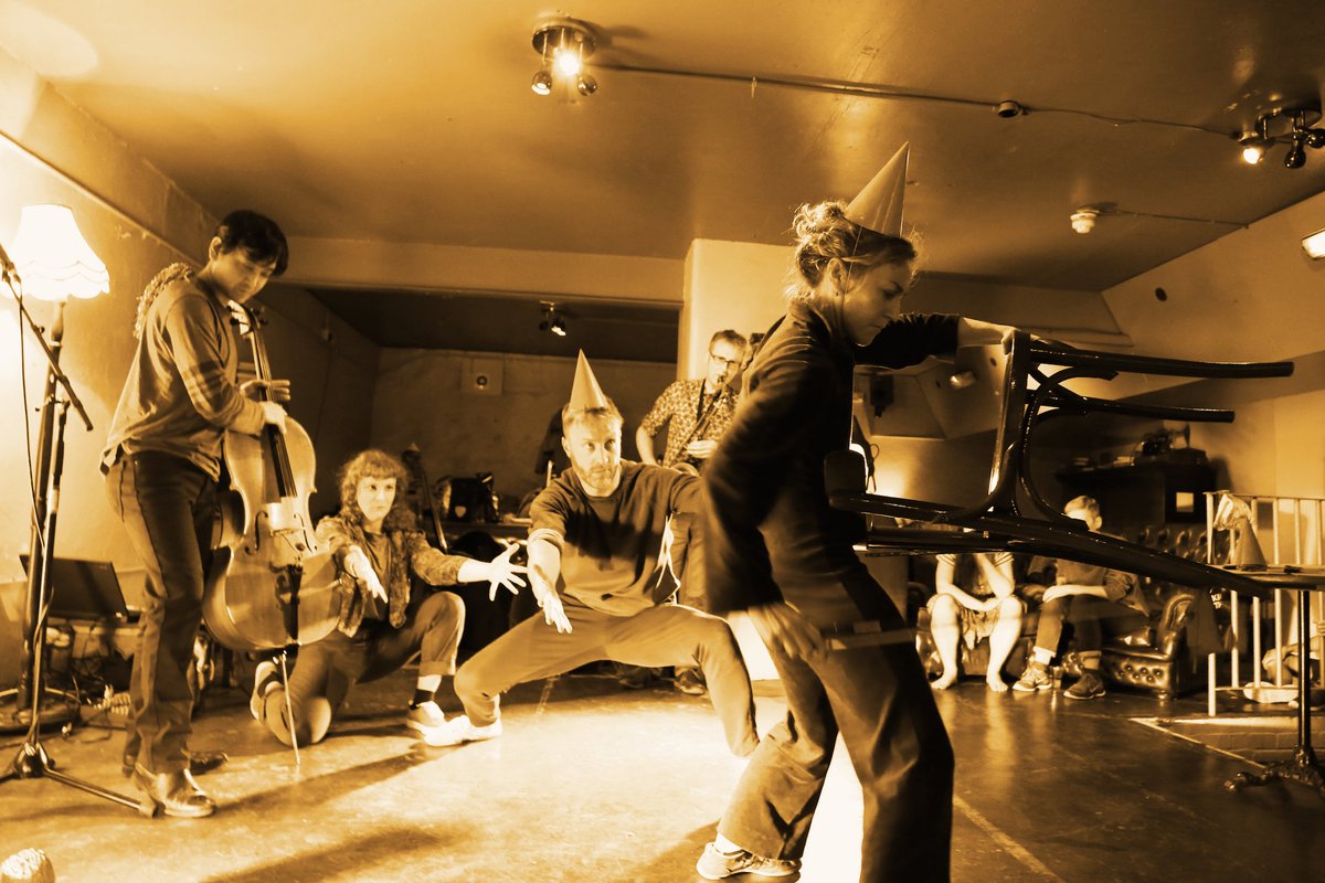 SomeSmash's tweet photo. #SomeSmash is @AssemblyRoxy again Thurs 24th May 8pm for 8.30 start! Last time this happened (images #BircanBirol) don't miss next... #improv #dance #music #Edinburgh RT @DanceBase https://t.co/Utv4m8ucq4