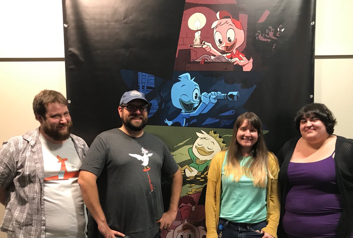 save_xmas's tweet photo. BRAND NEW EPISODE! For a massive episode like the GizmoDuck/Darkwing crossover epic, ‘Just Us Justice Ducks’ (Part 1), we had to bring in the big guns. Few guns are bigger than co-producer/story editor of DT17/our buddy @FrankAngones 
THIS EPISODE IS DELIGHTFUL
DOWNLOAD NOW! https://t.co/KXs6E5T3c1