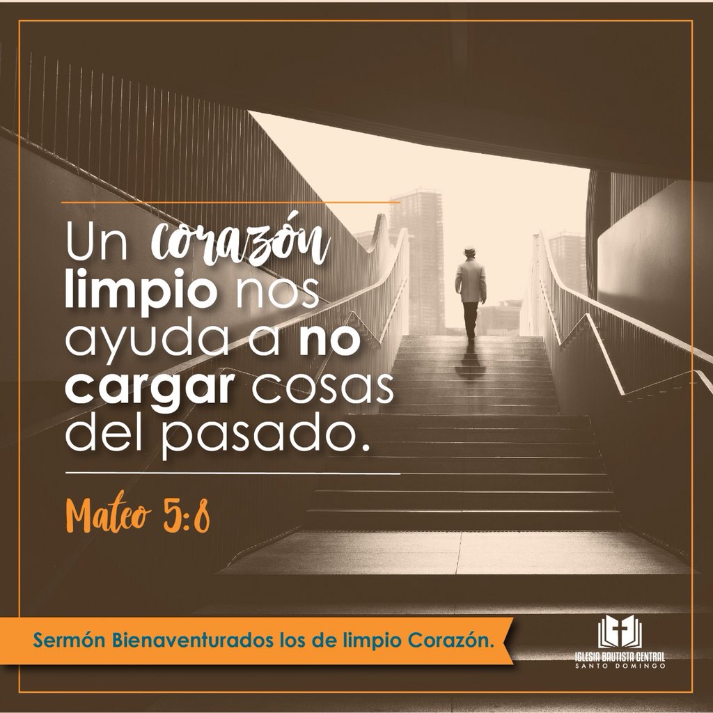 ibcentralrd's tweet photo. #ibcentralrd #Semónbienaventuradoslosdelimipiocorazón #Comparteestepost https://t.co/9Evr2wgmf5