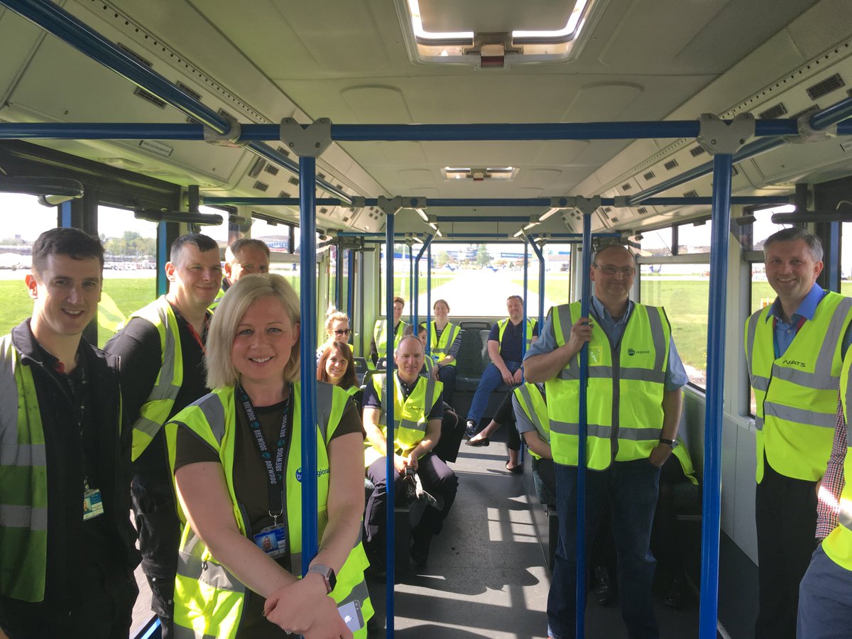 ABZ_Airport's tweet photo. Day 2 of #ukairportssafetyweek has been very busy! We have had falcons and hawks, used for airfield bird management on display, fueling demonstrations, safety bus tours of the airfield and first aid awareness sessions! Roll on tomorrow #promotingsafetytogether https://t.co/B6DXBmjWpa